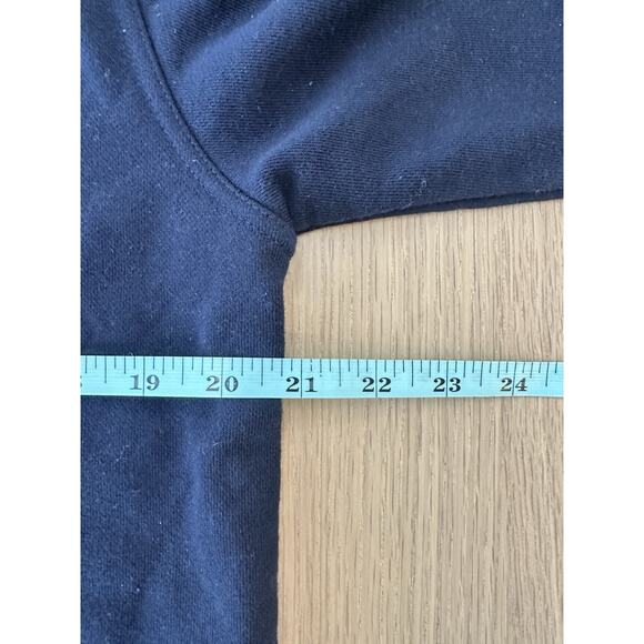 LAUREN RALPH LAUREN CLASSIC NAVY BLUE CREWNECK COTTON SWEATSHIRT Small P 2230 - Picture 4 of 7